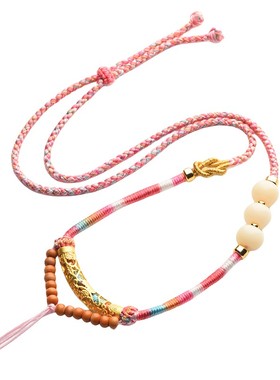 泰国佛牌链子白玉吊坠翡翠