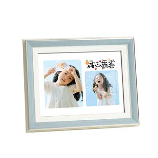 宝宝相框摆台洗照片做成定制高级感相册儿童加打印周岁相片展示架