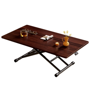 折叠餐桌家用升降茶几二合一两用客厅式书桌电脑桌折叠桌饭桌