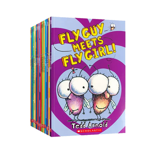 【顺丰包邮】点读版Hi Fly Guy苍蝇小子15册/20册绘本 flyguy and buzz儿童启蒙英语读物 英文原版进口全彩初级绘本章节书趣味漫画