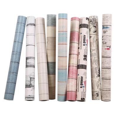 10米纯色宿舍条纹地中海墙纸纸