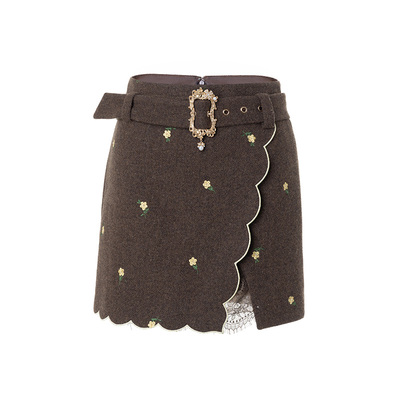 商场同款MAXRIENY繁花系列半裙