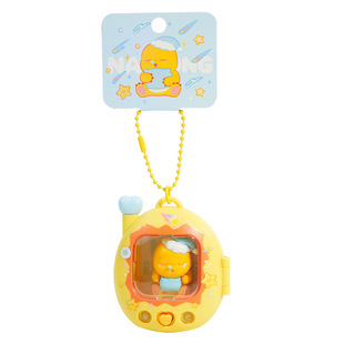 正版奶龙发光钥匙扣卡通创意口袋手办玩偶装饰小夜灯背包挂件