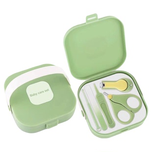 宝宝指甲钳儿童婴儿指甲剪套装小孩长指甲剪刀新生儿专用护理工具