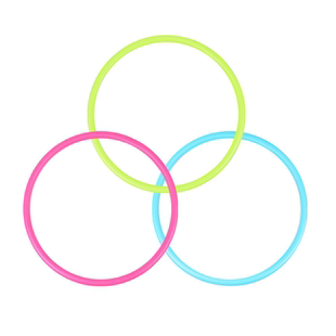 呼啦圈儿童轻幼儿小孩专用小学生宝宝体能3-12岁夫拉转蓝紫色家用