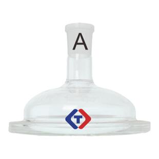 反应釜盖子四口盖子反应盖单口两口三口五口六口开口反应瓶盖子实验室反应器24/29mm1000ml腾科反应瓶