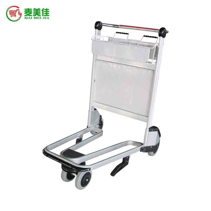 MJ-AAT08 供应铝合金四轮行李车 铝合金四轮手推车酒店行李手推车