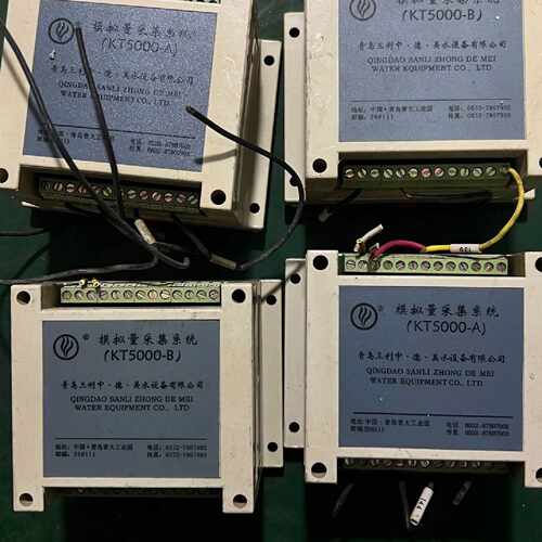 议价原装拆机模拟量采集系统KT5000-A.4台，成色漂亮30维修