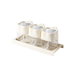 调料盒套装调料罐盐罐调味瓶调料瓶厨房家用调味罐收纳盒罐子组合