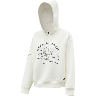 滔搏adidas阿迪达斯女子舒适运动休闲简约套头衫卫衣KB7223