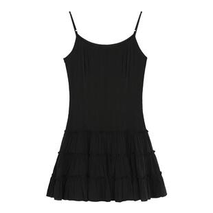 psumede 法式吊带连衣裙女夏季新款设计感小众a字气质蛋糕裙短裙