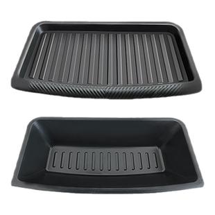 适用新款特斯拉Modely焕新版座椅下储物盒收纳箱配件车内装饰用品