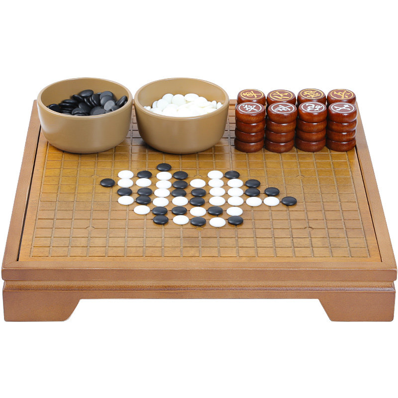 二合一围棋象棋双用棋盘