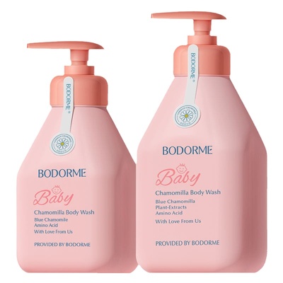 贝德美儿童沐浴露氨基酸蓝甘菊