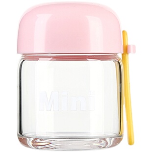 迷你玻璃杯小容量便携燕窝水杯可爱少女心ins风随身牛奶杯子夏季