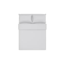 亚朵星球纯色磨毛四件套床单床笠