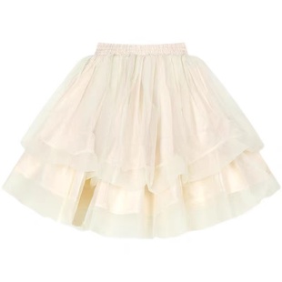 纯欲抹胸连衣裙小个子气质显瘦别致网纱公主裙甜美超短蓬蓬蛋糕裙