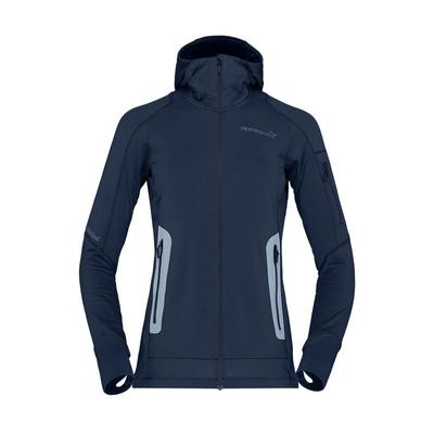 NORRONA falketind Polartec Power Grid Hood 女子 保暖  抓绒衣