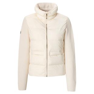 挪威WoolLand女款户外冰雪运动羽绒服短连帽加厚成人款