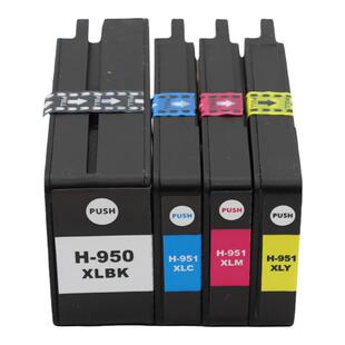 适用惠普HP950 HP951墨盒HP Officejet Pro 8100 8600 8610 8620 8630 8640 251DW 276DW打印机墨水盒HP950XL