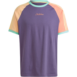 Adidas/阿迪达斯官方正品三叶草RAGLAN TEE男子运动短袖T恤IT8189