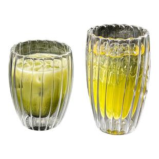 耐高温双层杯真空隔玻璃杯隔热防烫水杯高鹏硅冰美式咖啡杯果汁杯