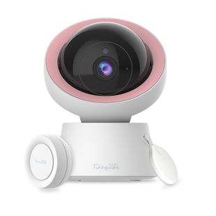 图灵AI看护器婴儿监护器家用宝宝床非接触监视摄像头哭声呼吸睡眠