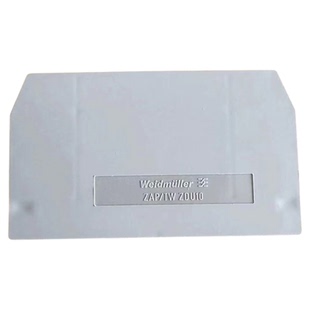 ZAP/TW ZDU10 魏德米勒ZDU10接线端子挡片 端板 隔板 1748660000