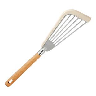 硅胶锅铲不粘锅专用厨房煎鱼铲子蝴蝶铲牛排翻鱼漏铲厨房炒菜煎铲