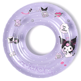 三丽鸥游泳圈儿童3岁以上公主女孩成人加厚水泡圈双气囊2025新款