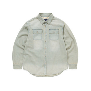 thisisneverthat@  Hickory Denim Shirt 25年秋冬款牛仔长袖衬衫