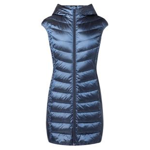 寒布仕中长女士羽绒服马夹秋冬妈妈外穿轻暖款商场同款21971