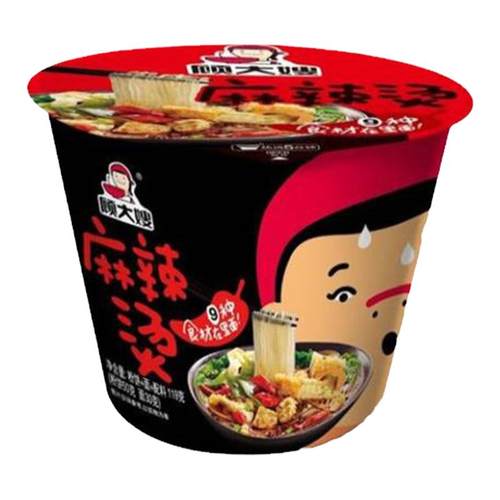 顾大嫂麻辣烫119g 非油炸方便面红薯粉丝粉条速食拌面免煮泡面桶