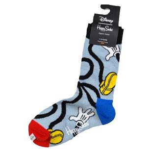 happysocks童袜迪士尼系列4-9岁提花米奇纯棉中高筒男女儿童袜子