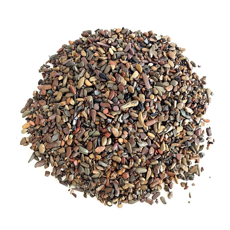 溪流沙鱼缸专用水族底砂溪流石火山石颗粒生态造景鱼缸底部砂石子