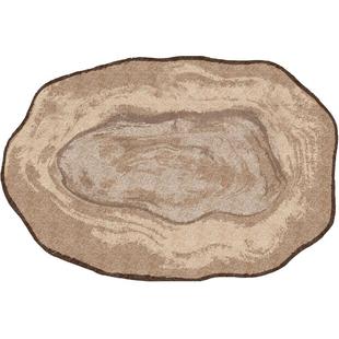 地毯客厅复古卧室床边毯不规则高级感中古风异形地垫沙发茶几毯