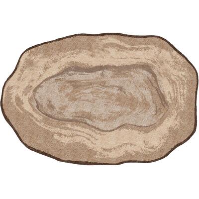 地毯客厅复古卧室床边毯不规则高级感中古风异形地垫沙发茶几毯