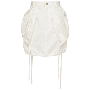 SLY 夏季新品街头辣妹设计感工装裙短款半身裙030HSZ31-2550