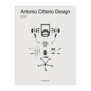 【现货】意大利家具设计巨匠Antonio Citterio作品集 Antonio Citterio Design 原版英文工业产品设计图书