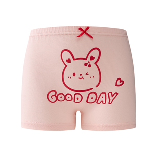 女童内裤新款纯棉a类儿童平角四角短裤小童宝宝女孩中大童全棉裆