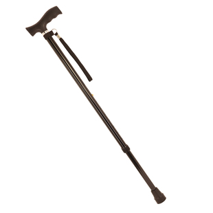 拐棍老人手杖四脚防滑小4角老太太拐杖收缩互换轻便扶手棍多功能