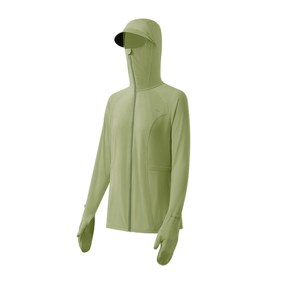 蕉下可调节松紧收腰全防护防晒衣女AL823冰丝户外骑行指尖防晒服