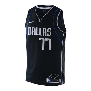 NBA官方正品Nike独行侠东契奇Dri-FIT男子AU版球衣透气速干篮球服