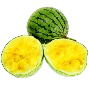 水果种孑早熟垂吊小西瓜种籽黄壤黄肉奶油西瓜小金兰种子8424麒麟