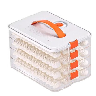 饺子盒家用食品级厨房冰箱收纳盒整理神器馄饨盒保鲜速冻冷冻专用