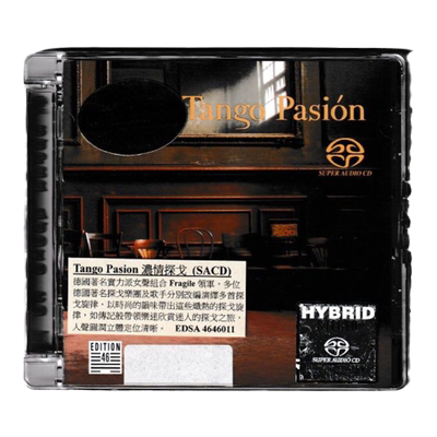 进口 浓情探戈 纪录片配乐Tango Pasion 发烧爵士乐 德版SACD唱片