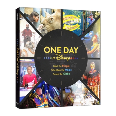 在迪士尼的一天 英文原版 One Day at Disney Making Magic Every 迪士尼官方52集纪录片配套精装书 英文版 进口英语原版书籍