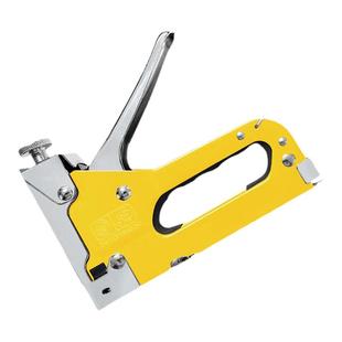 得力手动钉枪三用码钉枪打钉枪木工钢钉家用射钉枪t型马钉u型小