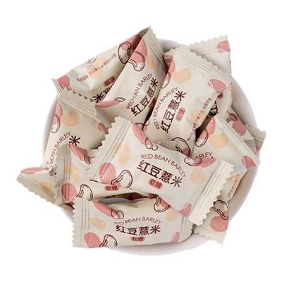 红豆薏米夹心软糖追剧零食