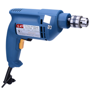 东成手电钻手枪钻FF-10A/05-10A正反转调速手电钻工业级家用
